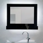 Vandret plexiglas vægspejlbeholder fremstillet i Italien - Kiran Viadurini
