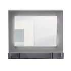 Vandret plexiglas vægspejlbeholder fremstillet i Italien - Kiran Viadurini