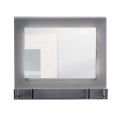 Vandret plexiglas vægspejlbeholder fremstillet i Italien - Kiran
