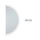 Baggrundsbelyst spejl med kontinuerlig LED-stribe - Excelsior Viadurini