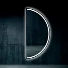 Baggrundsbelyst spejl med kontinuerlig LED-stribe - Excelsior Viadurini