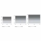 Baggrundsbelyst badeværelsesspejl med sandblæst ramme Lavet i Italien - Floriana Viadurini