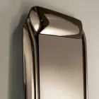 Rektangulært spejl med støbt krystalramme fremstillet i Italien - Belinda Viadurini