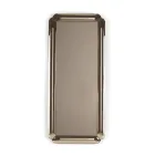 Rektangulært spejl med støbt krystalramme fremstillet i Italien - Belinda Viadurini