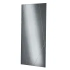 Rektangulært spejl med lasergraveringer fremstillet i Italien - Alberta Viadurini