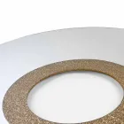 Rundt spejl moderne design lavet i Italien Aris Viadurini