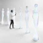 Lysende Statue Floor Design med Led Light til Indoor - Penelope af Myyour Viadurini