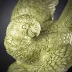 Papegøjeformet keramisk figur Håndlavet i Italien - Pagallo Viadurini