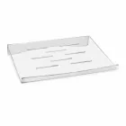 Laptopstativ i gennemsigtigt eller røget plexiglas Design 2 stykker - Nerdino Viadurini