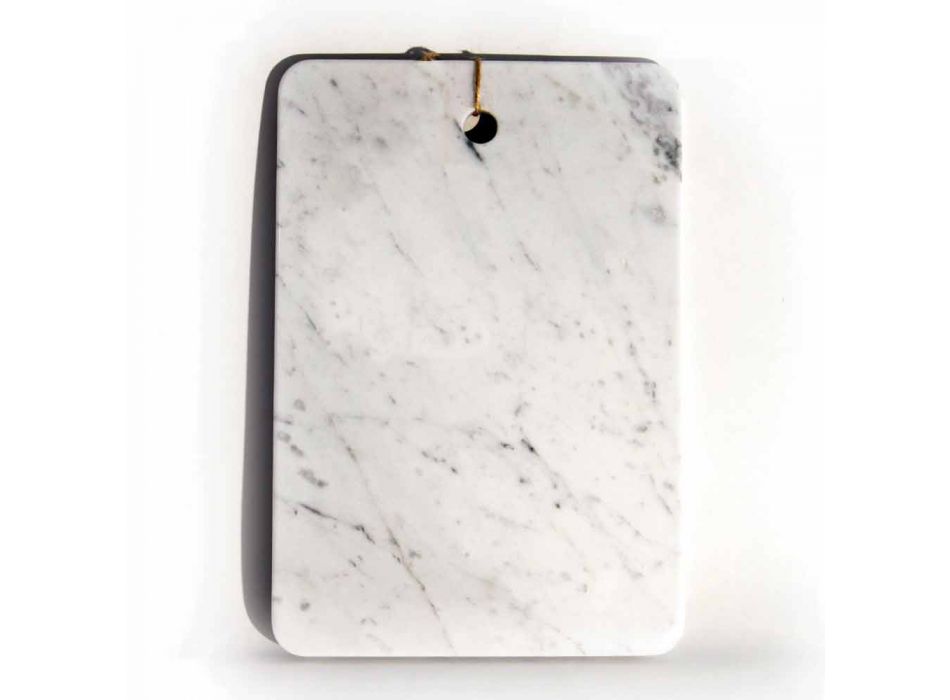 Skærebræt i Carrarra White Marble af Made in Italy Design - Masha Viadurini