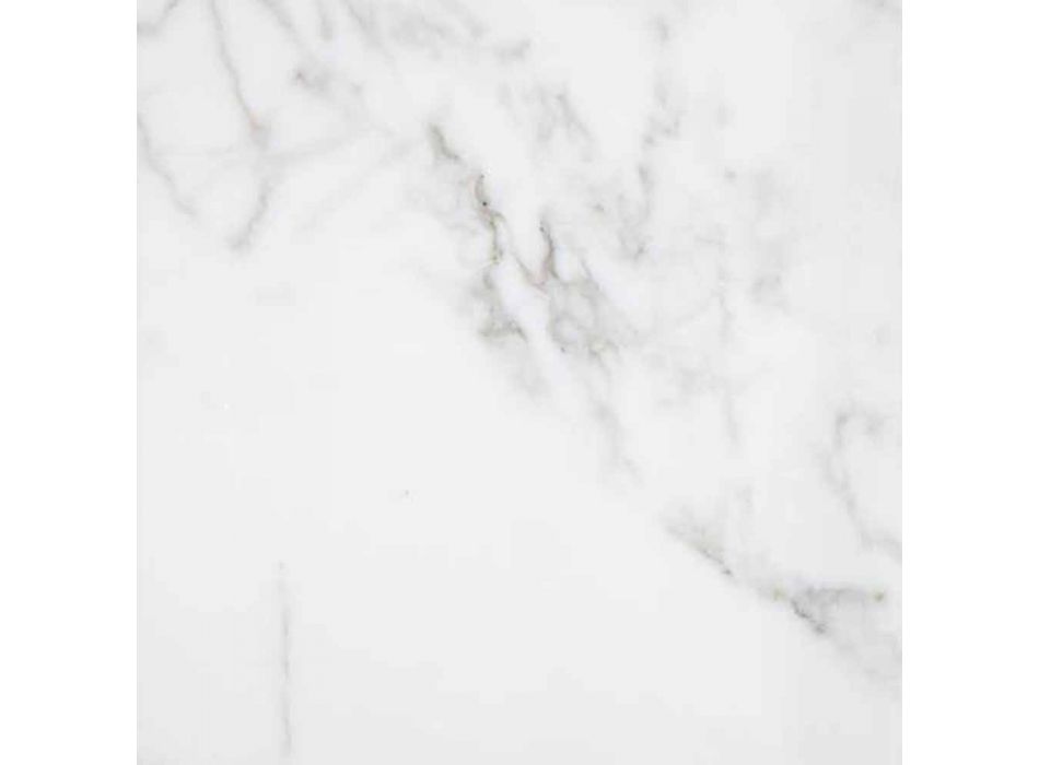 Moderne skærebræt i hvid Carrara-marmor fremstillet i Italien - Biblon Viadurini