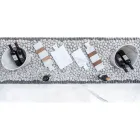 Moderne skærebræt i hvid Carrara-marmor fremstillet i Italien - Biblon Viadurini