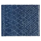 Håndlavet langluvet uldtæppe, håndknyttet i Türkiye - Benedetta Viadurini