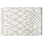 Håndlavet langluvet uldtæppe, håndknyttet i Türkiye - Benedetta Viadurini