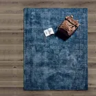 Stuetæppe i bomuld, viskose og uld Produceret på manuel væv - Melita Viadurini