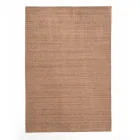 Stuetæppe produceret på manuel væv i viskose, uld og bomuld - Cristel Viadurini