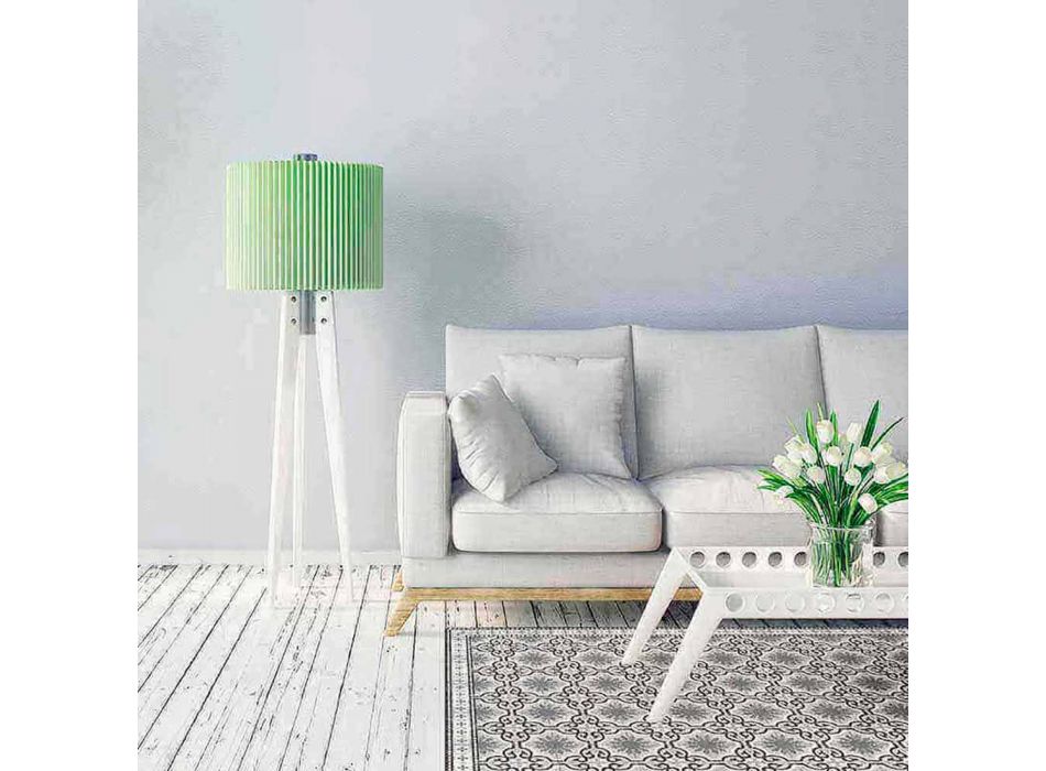 Design rektangulær stue tæppe i PVC og polyester - Coria Viadurini