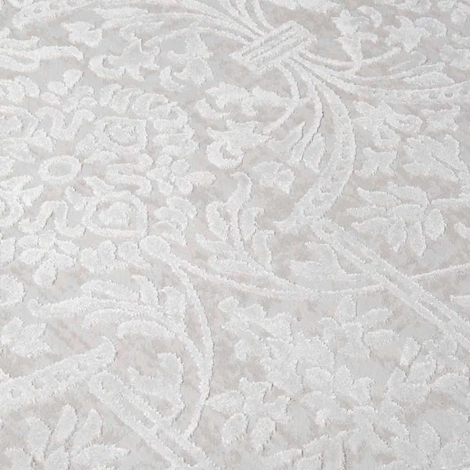 Designtæpper med beige design i polyester og viskose - Occitania Viadurini