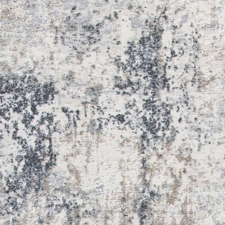 Designtæpper med beige design i polyester og viskose - Occitania Viadurini