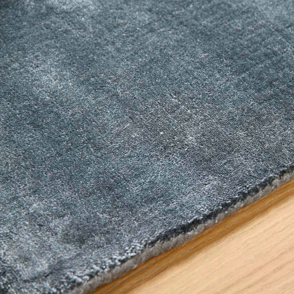 Stor farvet moderne design silketæppe - Outlook Viadurini