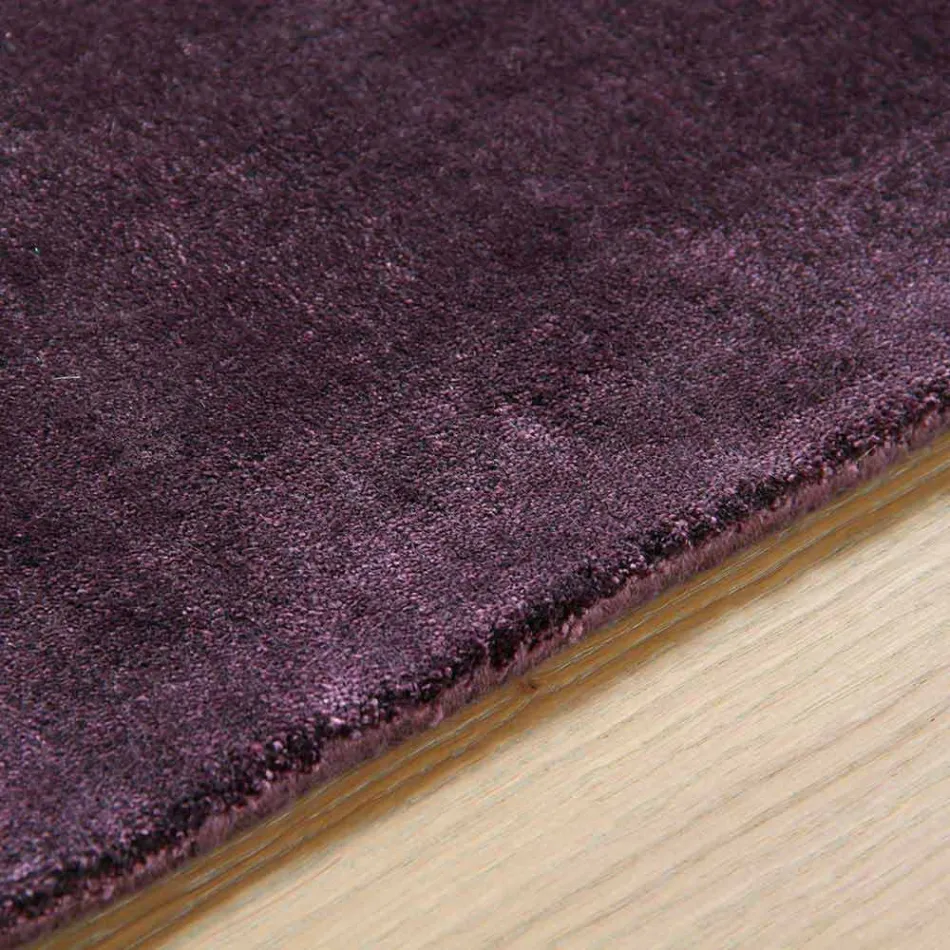 Stor farvet moderne design silketæppe - Outlook Viadurini