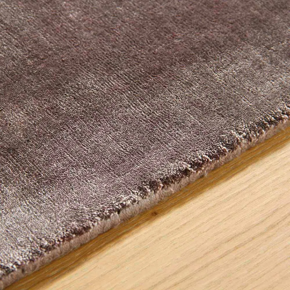 Stor farvet moderne design silketæppe - Outlook Viadurini