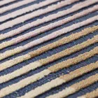 Håndlavet modulært farvet viskosetæppe vævet i Indien - Gilberto Viadurini