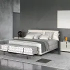 Håndlavet modulært farvet viskosetæppe vævet i Indien - Gilberto Viadurini