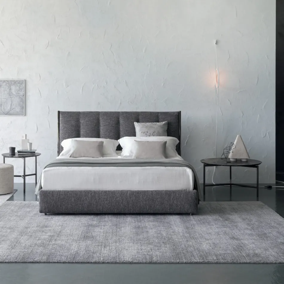 Håndlavet tæppe vævet i Indien Højkvalitets uld og bambussilke - Anella Viadurini