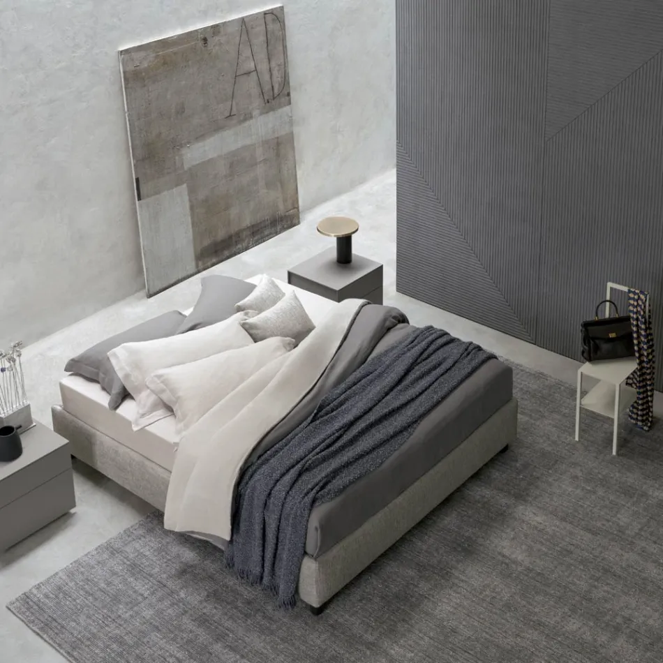 Håndlavet tæppe vævet i Indien Højkvalitets uld og bambussilke - Anella Viadurini