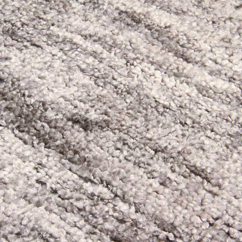 Stor skyggefuld og moderne design tæppe med kant - Brunilde Viadurini