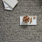 Moderne håndvævet uld- og bomuldstæppe til stuen - Relict Viadurini