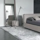 Håndlavet stuetæppe i højkvalitets viskose vævet i Indien - motorhjelm Viadurini