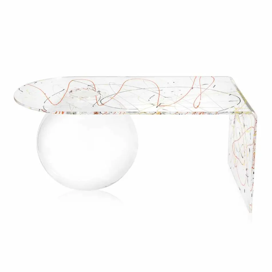 Moderne plexiglasbrobord lavet i Italien, Bolly Viadurini