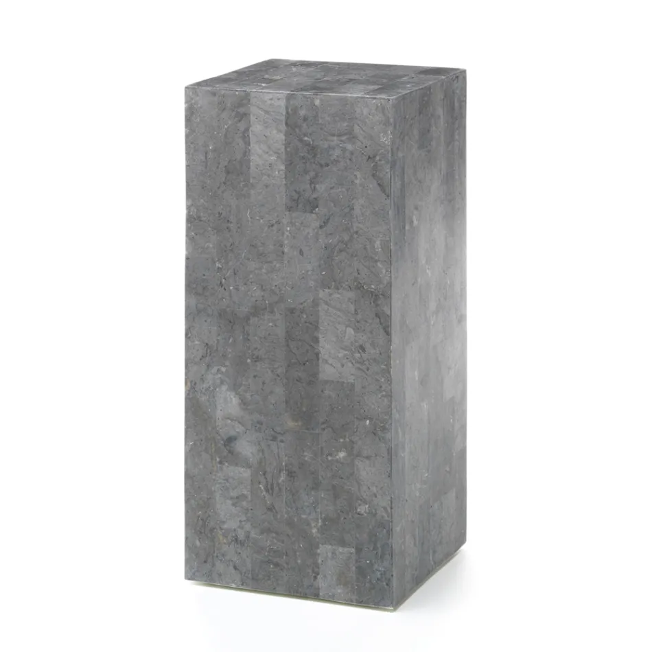 Højt sofabord i Fossil Stone Grey finish - Florida Viadurini
