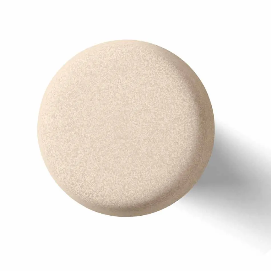 Højrundet udendørs sofabord i polyethylen og HPL fremstillet i Italien - Desmond Viadurini