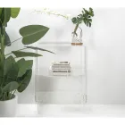 Lavbord Sengebord i Transparent Plexiglas Fremstillet i Italien - Alamain Viadurini