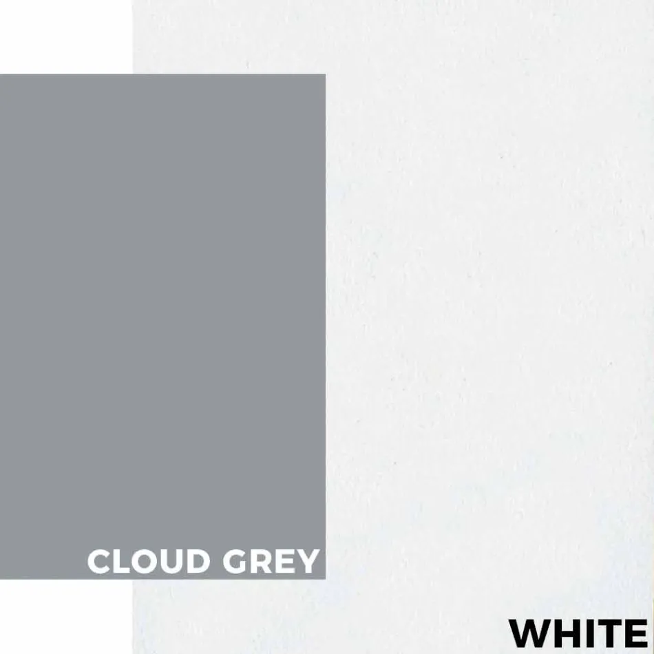 Moderne udendørs sofabord i aluminium og laminat - Carmine2 Viadurini