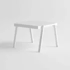 Moderne udendørs sofabord i aluminium og laminat - Carmine2 Viadurini