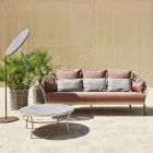 Lav bordplade Hpl eller keramik lavet i Italien - Emmacross fra Varaschin Viadurini