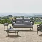 Lav bordplade Hpl eller keramik lavet i Italien - Emmacross fra Varaschin Viadurini