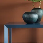 Square Design Metal Sofabord i 2 størrelser - Josyane Viadurini