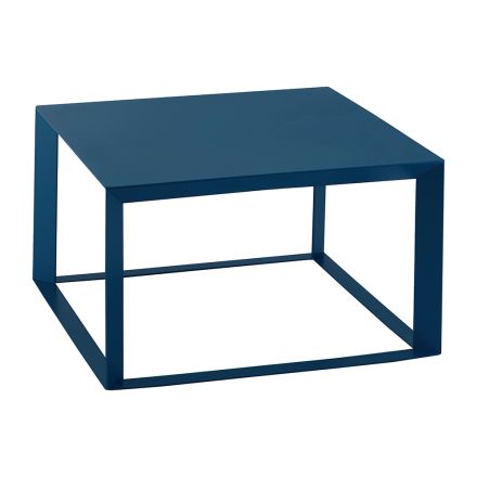 Square Design Metal Sofabord i 2 størrelser - Josyane Viadurini