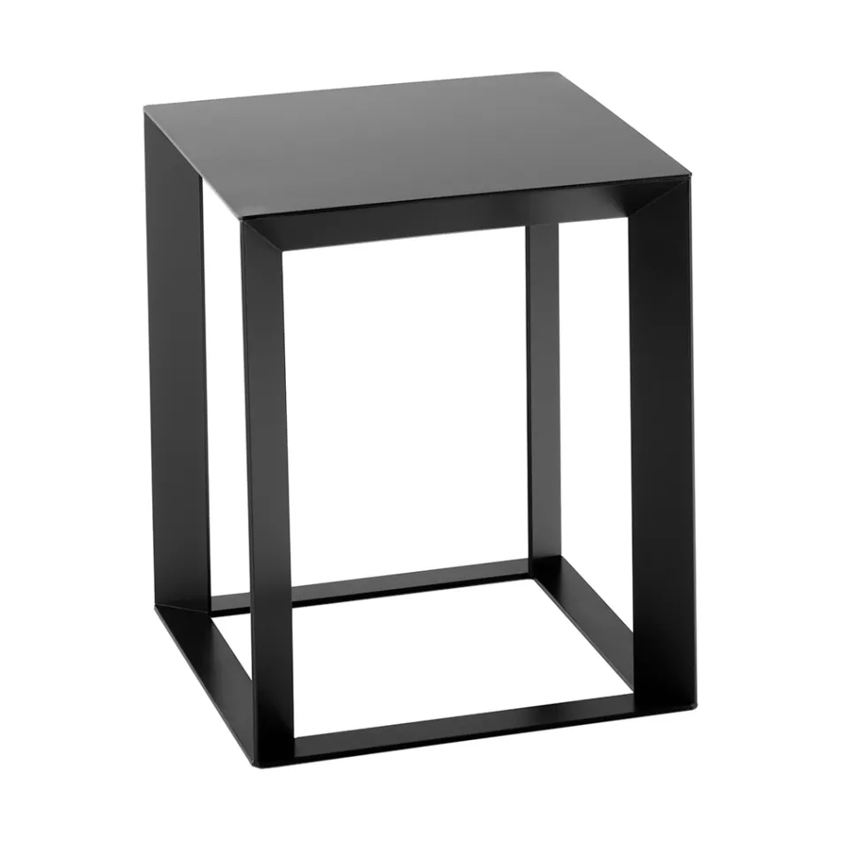 Square Design Metal Sofabord i 2 størrelser - Josyane Viadurini