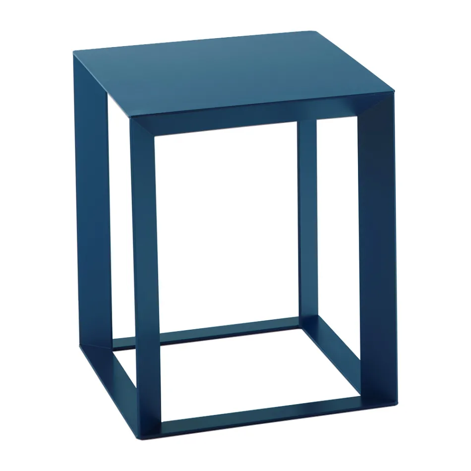 Square Design Metal Sofabord i 2 størrelser - Josyane Viadurini