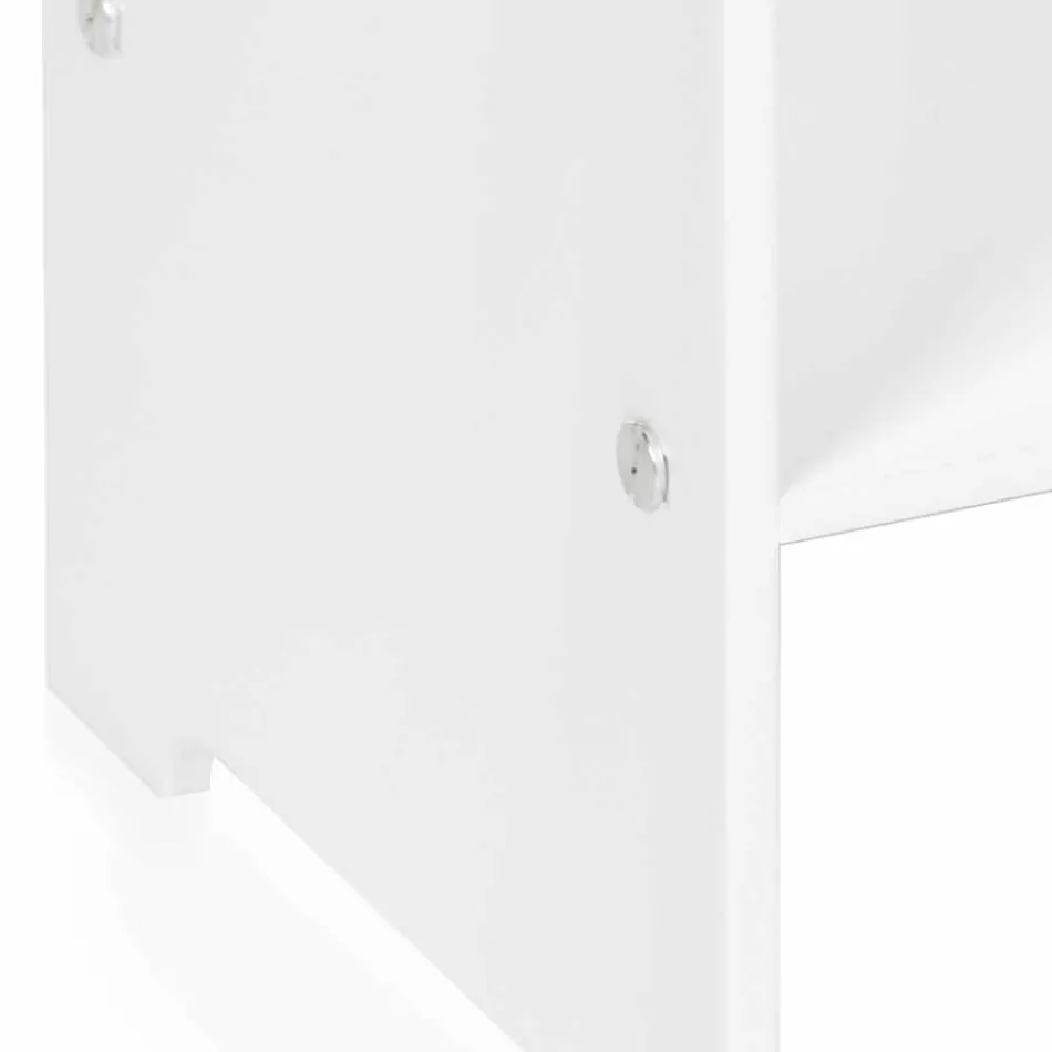 Sofabord / sengelamper Mimi hvid moderne design, fremstillet i Italien Viadurini