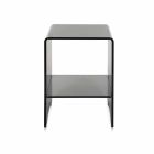 Sofabord / bedside tonet gennemsigtig Mimi moderne design, fremstillet i Italien Viadurini