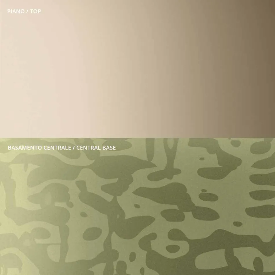 Sofabord med firkantet glas- eller metalplade lavet i Italien - Anakin Viadurini