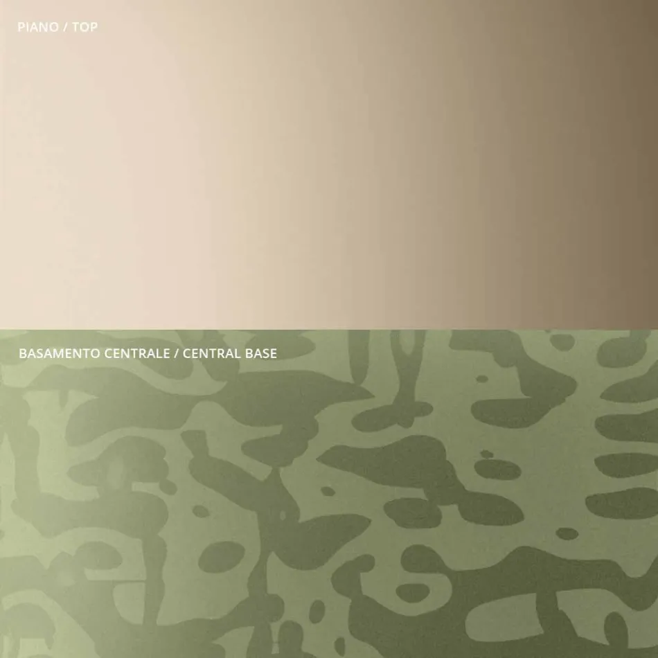 Sofabord med rund glas- eller metalplade lavet i Italien - Anakin Viadurini