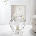 Multifunktions beholderbord i gennemsigtigt plexiglas Made in Italy - Scar Viadurini